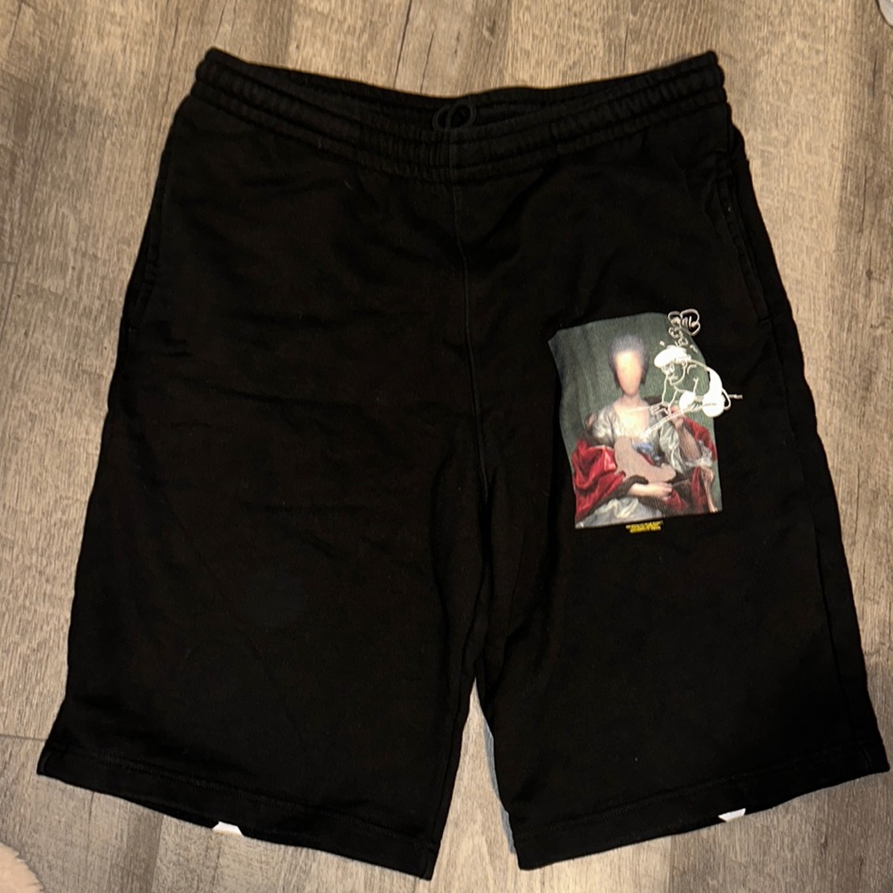 Off-White Mariana Painting Print Shorts